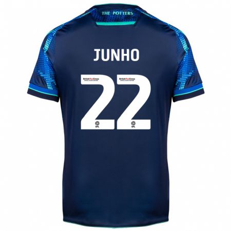 Kandiny Hombre Camiseta Joon-Ho Bae #22 Armada 2ª Equipación 2023/24 La Camisa