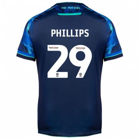 Kandiny Hombre Camiseta D'margio Wright-Phillips #29 Armada 2ª Equipación 2023/24 La Camisa