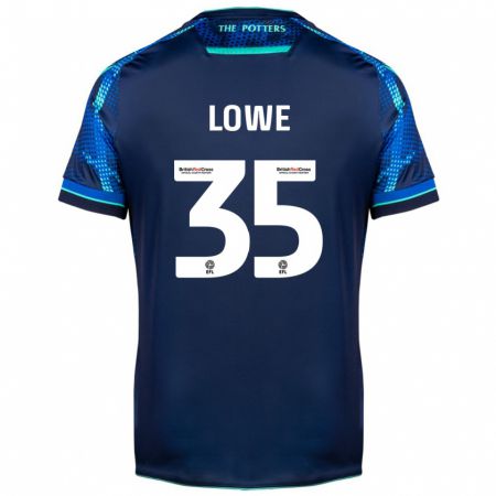 Kandiny Hombre Camiseta Nathan Lowe #35 Armada 2ª Equipación 2023/24 La Camisa