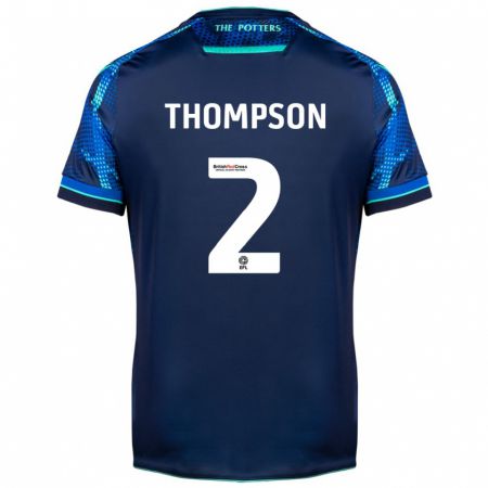 Kandiny Herren Sophie Thompson #2 Marine Auswärtstrikot Trikot 2023/24 T-Shirt Österreich