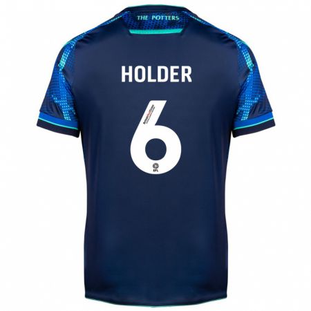 Kandiny Hombre Camiseta Molly Holder #6 Armada 2ª Equipación 2023/24 La Camisa