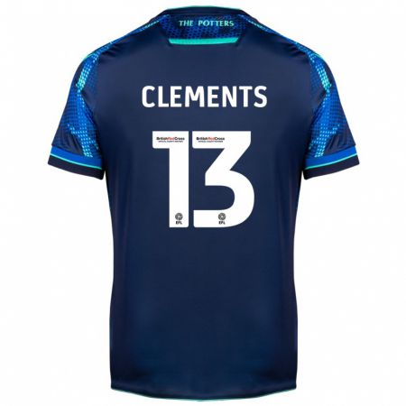 Kandiny Hombre Camiseta Daisy Clements #13 Armada 2ª Equipación 2023/24 La Camisa