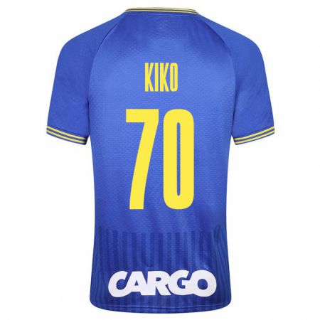 Kandiny Uomo Maglia Kiko Bondoso #70 Blu Kit Gara Away 2023/24 Maglietta