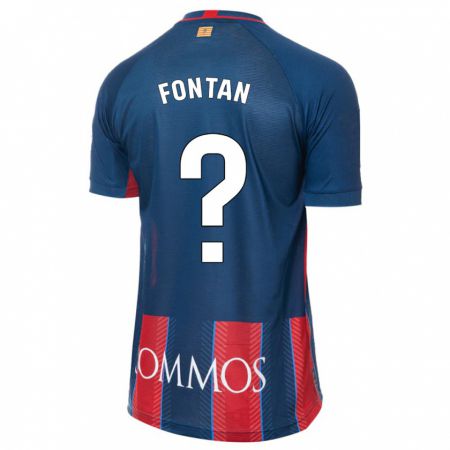 Kandiny Donna Maglia Nico Fontán #0 Marina Militare Kit Gara Home 2023/24 Maglietta