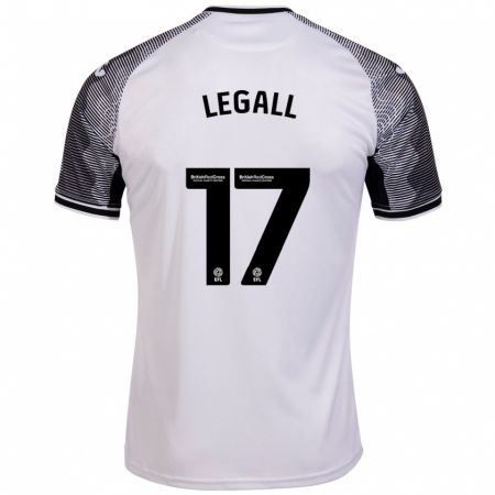 Kandiny Mujer Camiseta Monet Legall #17 Blanco 1ª Equipación 2023/24 La Camisa