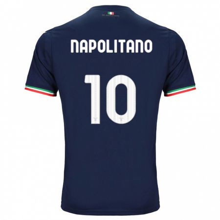 Kandiny Donna Maglia Luca Napolitano #10 Marina Militare Kit Gara Away 2023/24 Maglietta