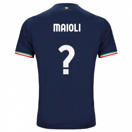 Kandiny Donna Maglia Francesco Maioli #0 Marina Militare Kit Gara Away 2023/24 Maglietta