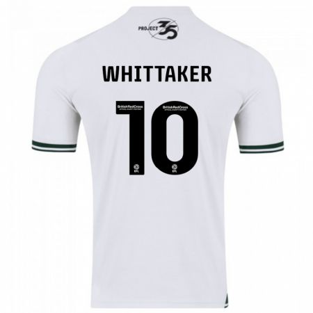 Kandiny Donna Maglia Morgan Whittaker #10 Bianco Kit Gara Away 2023/24 Maglietta