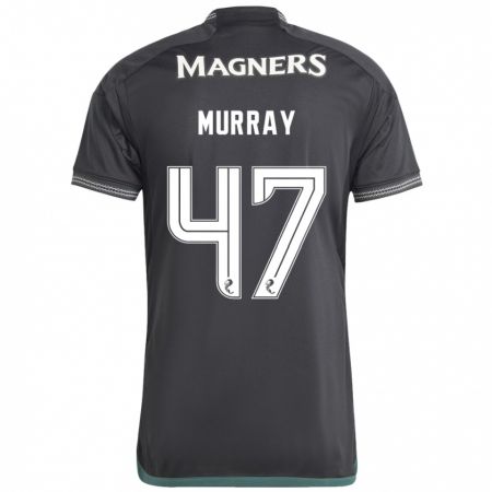 Kandiny Donna Maglia Dane Murray #47 Nero Kit Gara Away 2023/24 Maglietta