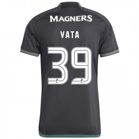 Kandiny Donna Maglia Rocco Vata #39 Nero Kit Gara Away 2023/24 Maglietta