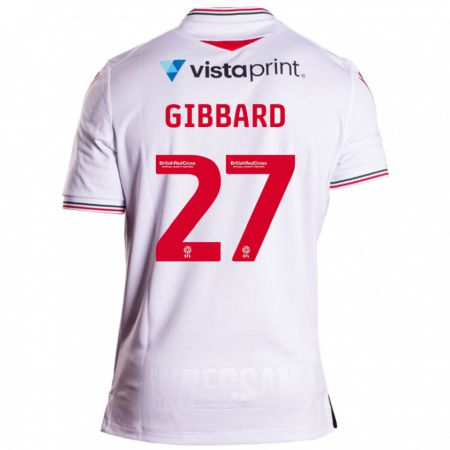 Kandiny Donna Maglia Mari Gibbard #27 Bianco Kit Gara Away 2023/24 Maglietta