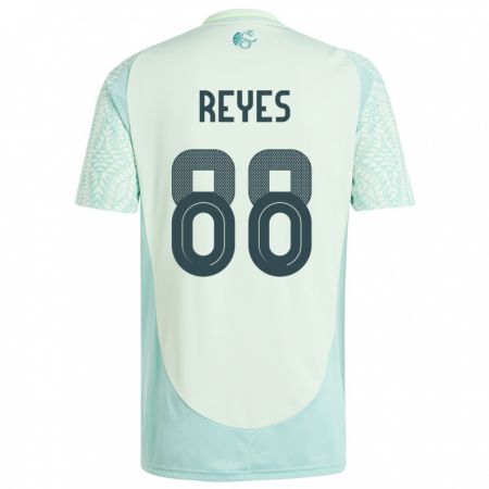 Kandiny Bambino Maglia Messico Maricarmen Reyes #88 Lino Verde Kit Gara Away 24-26 Maglietta