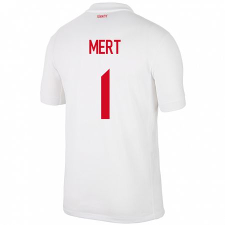 Kandiny Hombre Camiseta Turquía Mert Günok #1 Blanco 1ª Equipación 24-26 La Camisa México