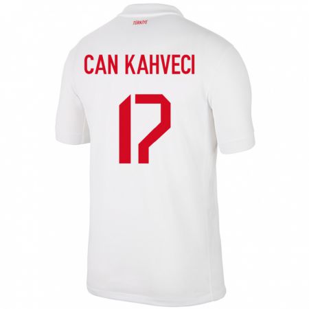 Kandiny Heren Turkije İrfan Can Kahveci #17 Wit Thuisshirt Thuistenue 24-26 T-Shirt