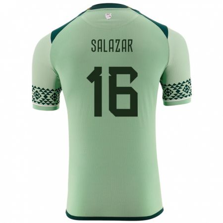 Kandiny Heren Bolivia Marco Salazar #16 Licht Groen Thuisshirt Thuistenue 24-26 T-Shirt