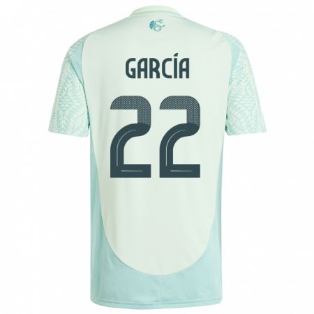 Kandiny Uomo Maglia Messico Diana Garcia #22 Lino Verde Kit Gara Away 24-26 Maglietta