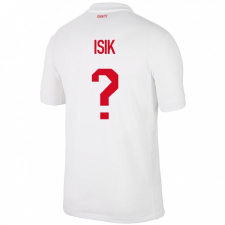 Kandiny Dames Turkije Emre Işık #0 Wit Thuisshirt Thuistenue 24-26 T-Shirt België