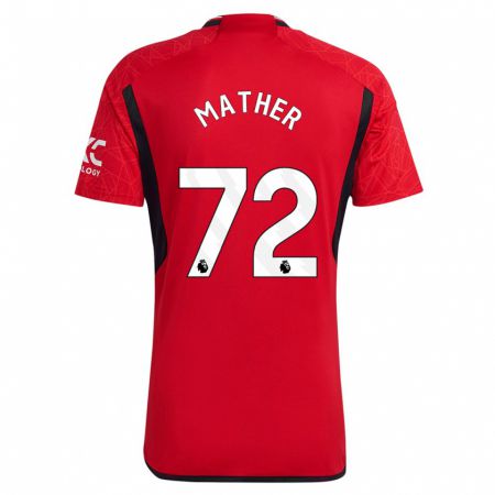 Kandiny Kinder Sam Mather #72 Rot Heimtrikot Trikot 2023/24 T-Shirt Österreich