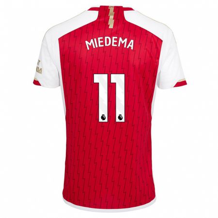 Kandiny Kinderen Vivianne Miedema #11 Rood Thuisshirt Thuistenue 2023/24 T-Shirt België