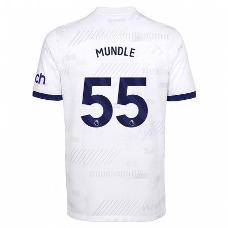 Kandiny Kinderen Romaine Mundle #55 Wit Thuisshirt Thuistenue 2023/24 T-Shirt België