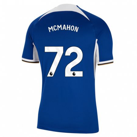 Kandiny Bambino Maglia Harrison Mcmahon #72 Blu Kit Gara Home 2023/24 Maglietta