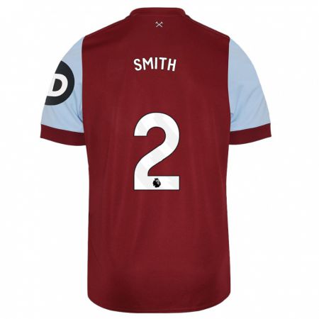 Kandiny Niño Camiseta Kirsty Smith #2 Granate 1ª Equipación 2023/24 La Camisa