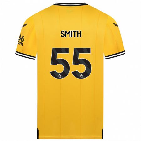 Kandiny Niño Camiseta Jackson Smith #55 Amarillo 1ª Equipación 2023/24 La Camisa México