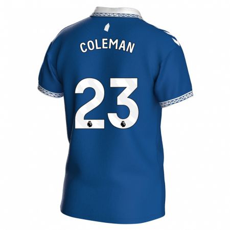 Kandiny Bambino Maglia Seamus Coleman #23 Blu Reale Kit Gara Home 2023/24 Maglietta