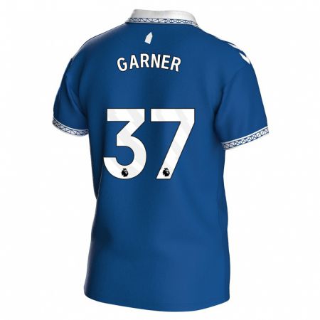 Kandiny Bambino Maglia James Garner #37 Blu Reale Kit Gara Home 2023/24 Maglietta