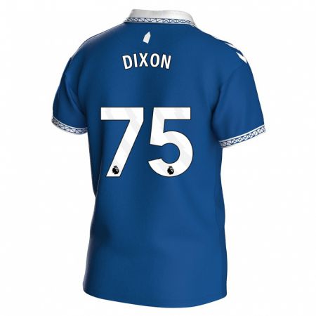 Kandiny Bambino Maglia Roman Dixon #75 Blu Reale Kit Gara Home 2023/24 Maglietta