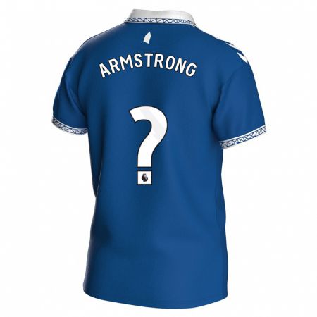 Kandiny Kinderen Harrison Armstrong #0 Koningsblauw Thuisshirt Thuistenue 2023/24 T-Shirt België