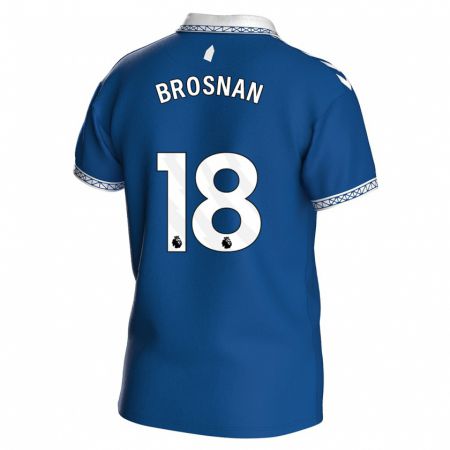 Kandiny Kinderen Courtney Brosnan #18 Koningsblauw Thuisshirt Thuistenue 2023/24 T-Shirt België