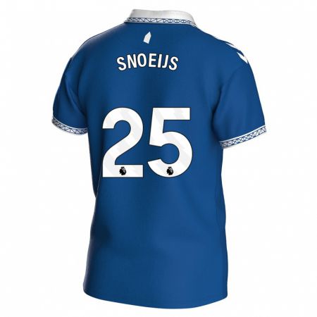 Kandiny Bambino Maglia Katja Snoeijs #25 Blu Reale Kit Gara Home 2023/24 Maglietta