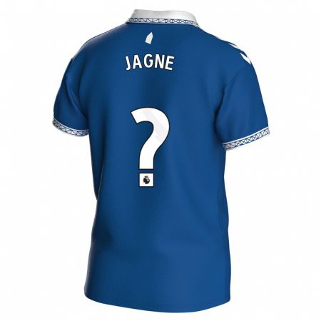 Kandiny Bambino Maglia Imam Jagne #0 Blu Reale Kit Gara Home 2023/24 Maglietta