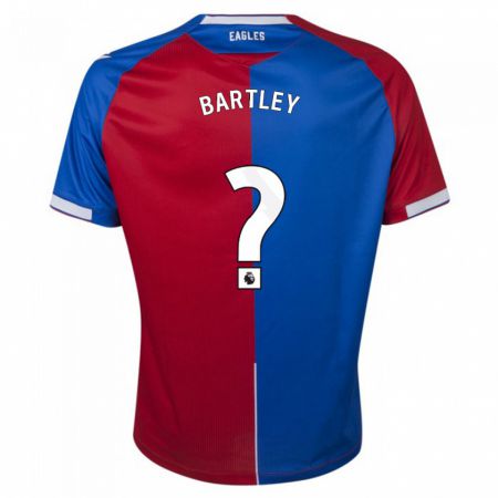 Kandiny Kinder Ryan Bartley #0 Rot Blau Heimtrikot Trikot 2023/24 T-Shirt Österreich