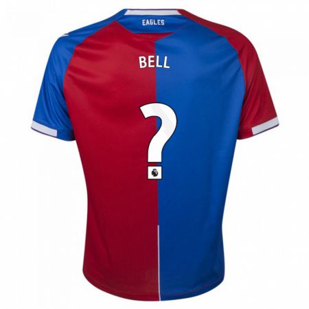 Kandiny Bambino Maglia Freddie Bell #0 Rosso Blu Kit Gara Home 2023/24 Maglietta