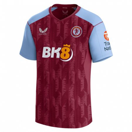 Kandiny Kinderen Natasha Harding #15 Claret Blauw Thuisshirt Thuistenue 2023/24 T-Shirt België