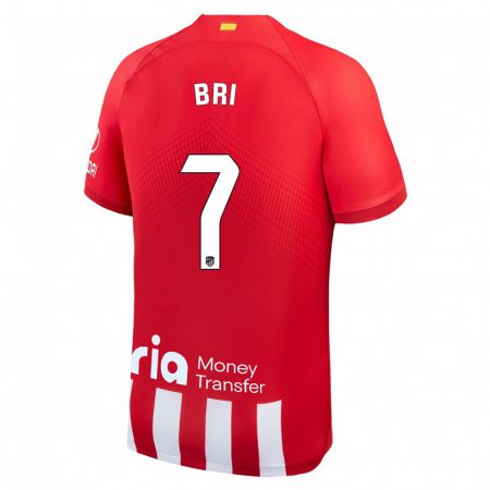 Kandiny Bambino Maglia Diego Bri #7 Rosso Bianco Kit Gara Home 2023/24 Maglietta