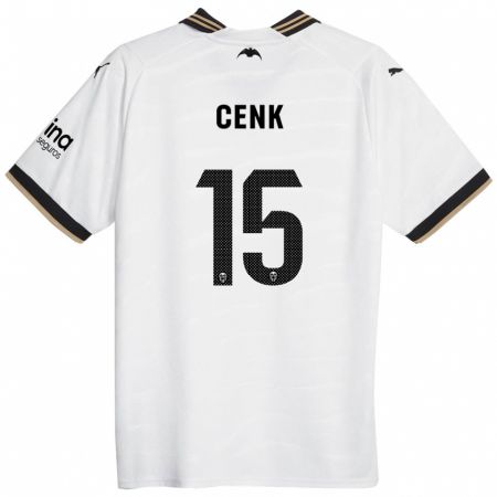 Kandiny Niño Camiseta Cenk Özkacar #15 Blanco 1ª Equipación 2023/24 La Camisa