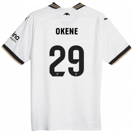 Kandiny Kinder Andrea Okene #29 Weiß Heimtrikot Trikot 2023/24 T-Shirt Österreich