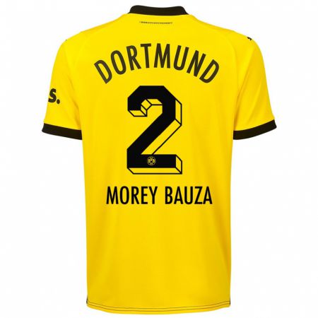 Kandiny Bambino Maglia Mateu Morey Bauzà #2 Giallo Kit Gara Home 2023/24 Maglietta