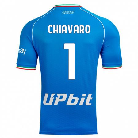 Kandiny Bambino Maglia Kelly Chiavaro #1 Cielo Blu Kit Gara Home 2023/24 Maglietta