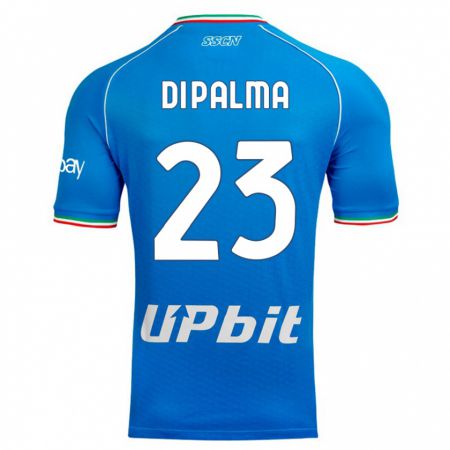 Kandiny Bambino Maglia Manuel Di Palma #23 Cielo Blu Kit Gara Home 2023/24 Maglietta