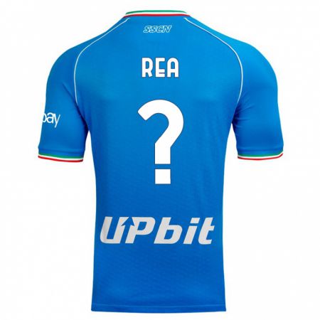 Kandiny Bambino Maglia Roberto Rea #0 Cielo Blu Kit Gara Home 2023/24 Maglietta