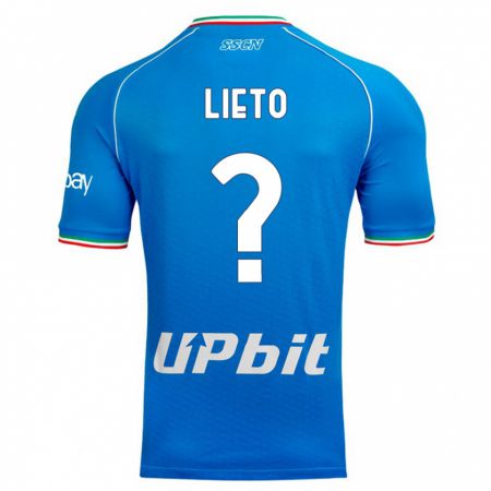 Kandiny Bambino Maglia Angelo Lieto #0 Cielo Blu Kit Gara Home 2023/24 Maglietta