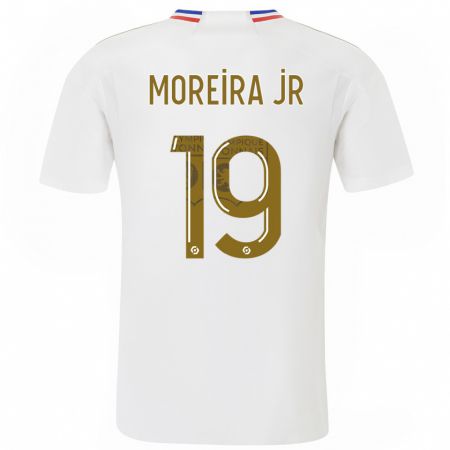 Kandiny Bambino Maglia Diego Moreira #0 Bianco Kit Gara Home 2023/24 Maglietta