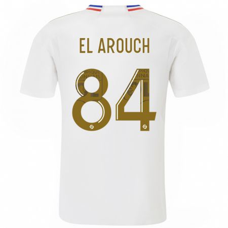 Kandiny Bambino Maglia Mohamed El Arouch #84 Bianco Kit Gara Home 2023/24 Maglietta