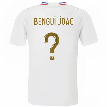 Kandiny Bambino Maglia Justin Bengui Joao #0 Bianco Kit Gara Home 2023/24 Maglietta