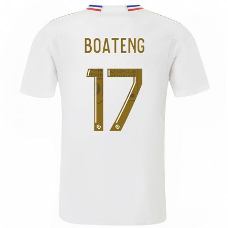 Kandiny Kinder Jerome Boateng #17 Weiß Heimtrikot Trikot 2023/24 T-Shirt Österreich