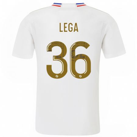 Kandiny Bambino Maglia Sekou Lega #36 Bianco Kit Gara Home 2023/24 Maglietta